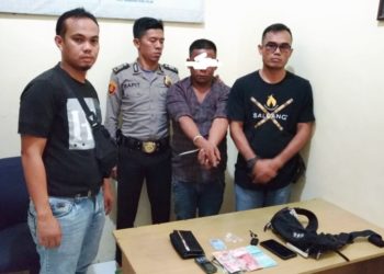 Polsek Perhentian Raja Bekuk Target DPO dan Diduga Tindak Pidana Narkotika
