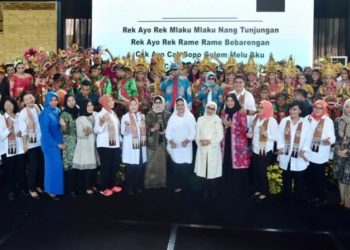 Lewat Kuis, Ibu Negara Sosialisasikan Bahaya Narkoba kepada Pelajar