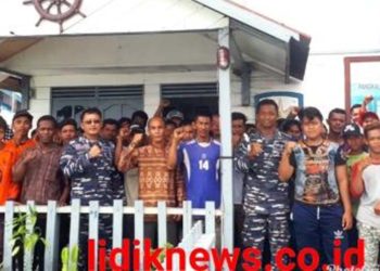 Lanal DBS Sosialisasi Keselamatan Pada Pengguna Jasa Laut, Antisipasi Cuaca Buruk