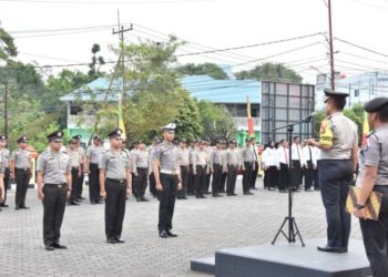 Raport Kenaikan Pangkat Personil Polres Tanjungpinang