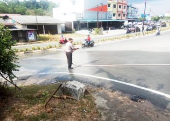 Polres Tanjungpinang Sektor Tanjungpinang Timur Cepat dan Sigap Antisipasi Lakalantas