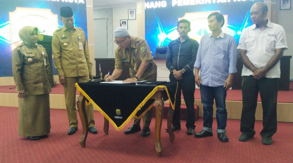 Terobosan Baru, Pemko Tanjungpinang MoU dengan Insan Pers