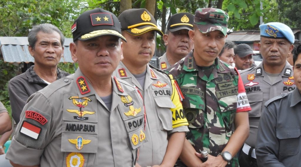 Kapolda Kepri Irjend Pol Andhap Budhi Revianto SIK, Kunjungi TPS PSU 14 Kelurahan Pinang Kencana