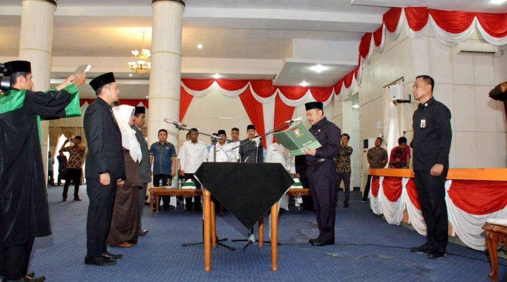 Catur Sugeng Susanto : Melantik 24 Pejabat di Lingkungan Pemerintah Kabupaten Kampar