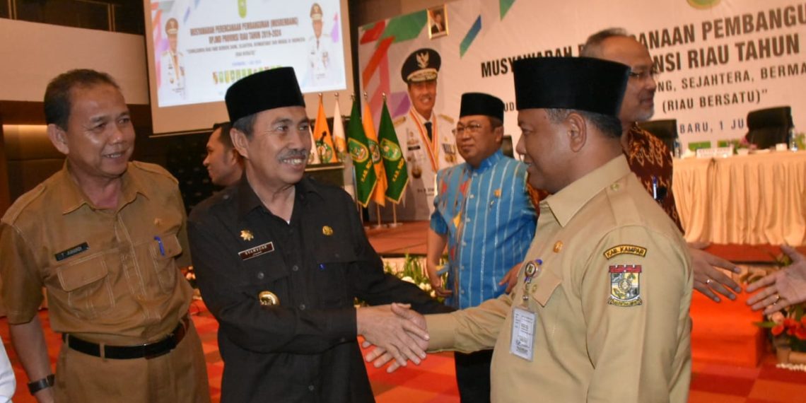 Gubernur Riau Syamsuar, Buka Acara Musyawarah Perencanaan Pembangunan RPJMD Tahun 2019-2024