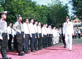 Walikota Tanjungpinang Jadi Inspektur Upacara Hari Bhayangkara