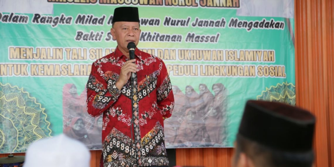 Wako Tanjungpinang Hadiri Milad Majelis Mausowan Nurul Jannah