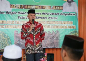 Wako Tanjungpinang Hadiri Milad Majelis Mausowan Nurul Jannah