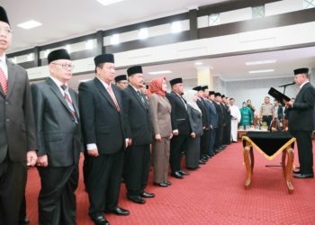 Sebanyak 36 Pejabat Pemko Dilantik Walikota Tanjungpinang