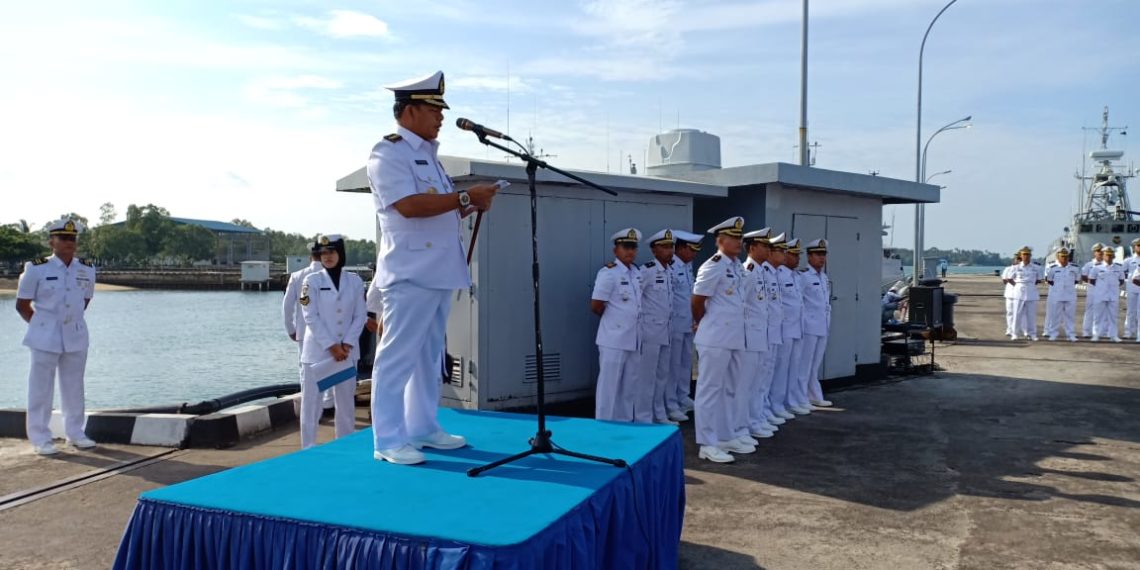 Dansatrol Lantamal IV Pimpin Sertijab Komandan Kapal Perang RI (Dan KRI) dan Komandan Kapal Angkatan Laut (Dan KAL)