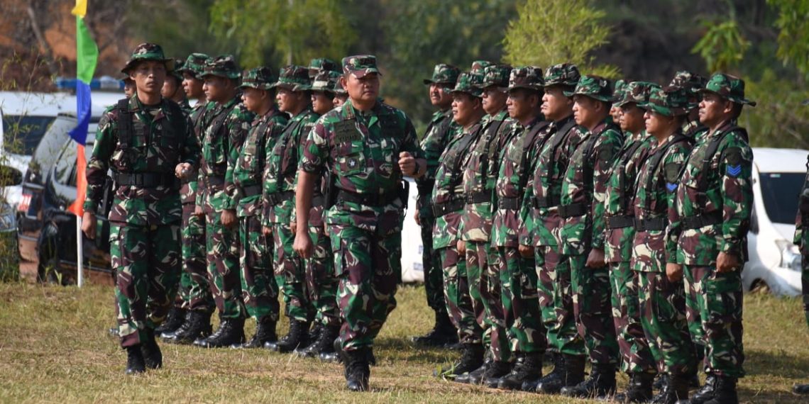 Panglima Komando Armada I Resmi Membuka Opster TNI Galang 01 TA 2019