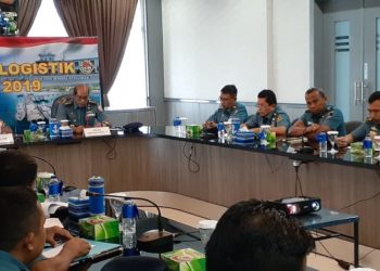 Lantamal IV Tanjungpinang Terima Safari Logistik 2019