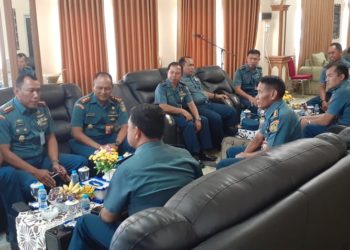 Tim Safari Logistik Tinjau Rumkital Midiato S, Wing Udara 1, dan Lanudal Tanjungpinang