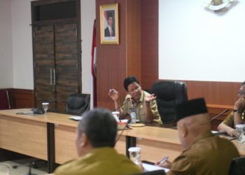 Isdianto pimpin Rapat OPD: ”Bergerak Cepat, Selesaikan setiap Tahapan Pekerjaan”