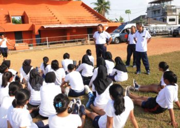 184 Calon Prajurit TNI AL Panda Lantamal IV Ikuti Tes Garjas