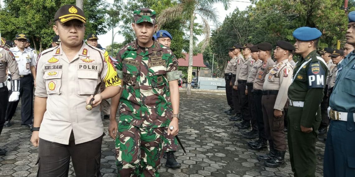 Dandim 0315/Bintan Hadiri Gelar Apel Pasukan Ops Patuh Seligi 2019 Polres Tanjungpinang