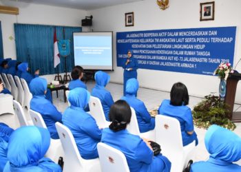 Peringatan HUT ke-73 Jalasenastri Digelar dengan Penyuluhan tentang KDRT