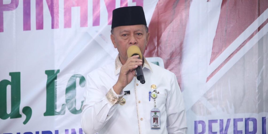 Isi Pengajian Bulanan Pemko, UAS Ajak ASN Pemko Tingkatkan Kedisiplinan Kerja