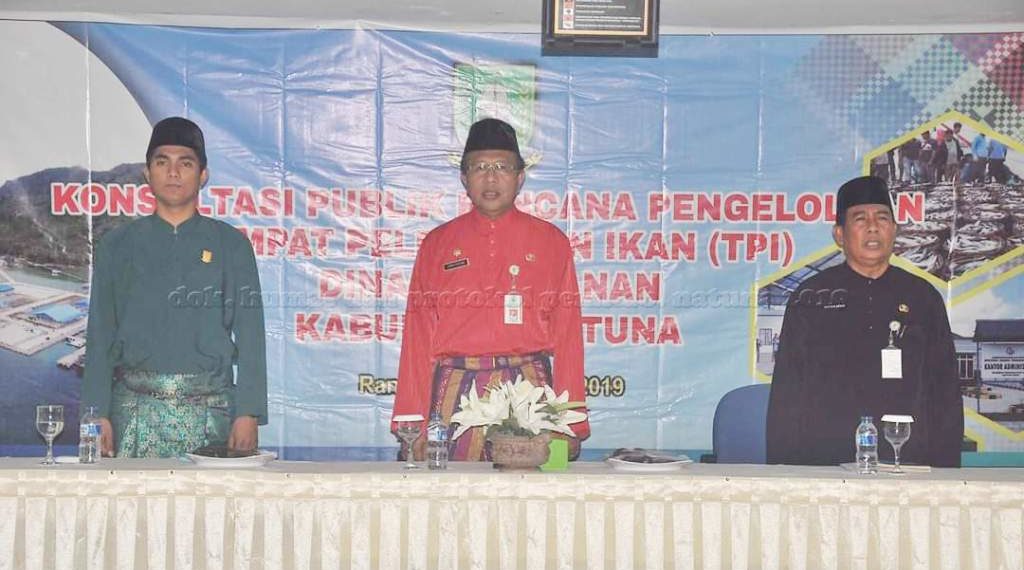Konsultasi Publik Rencana Pengelolaan  Tempat Pelelangan Ikan (TPI) Dinas Perikanan Kabupaten Natuna Tahun 2019