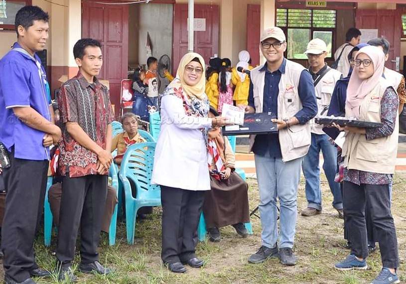 Giat Bakti Nusantara di Segeram, Ngesti Apresiasi YTBN Turut Peduli Pembangunan Daerah 3T di Natuna