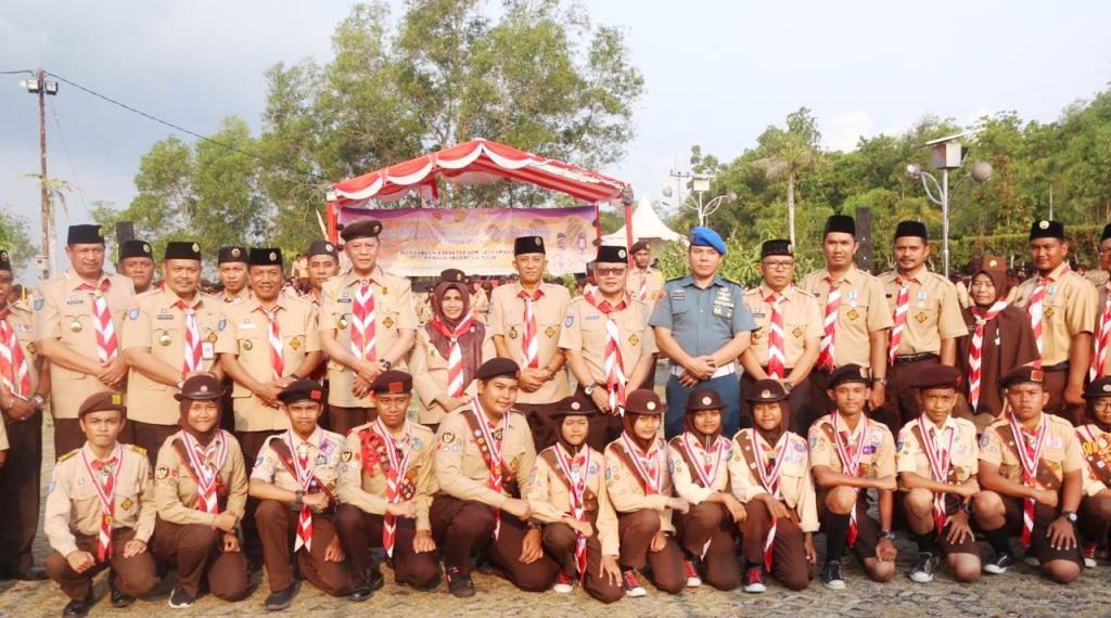 Pramuka Tanjungpinang Gelar Kemah Besar di Taman Budaya