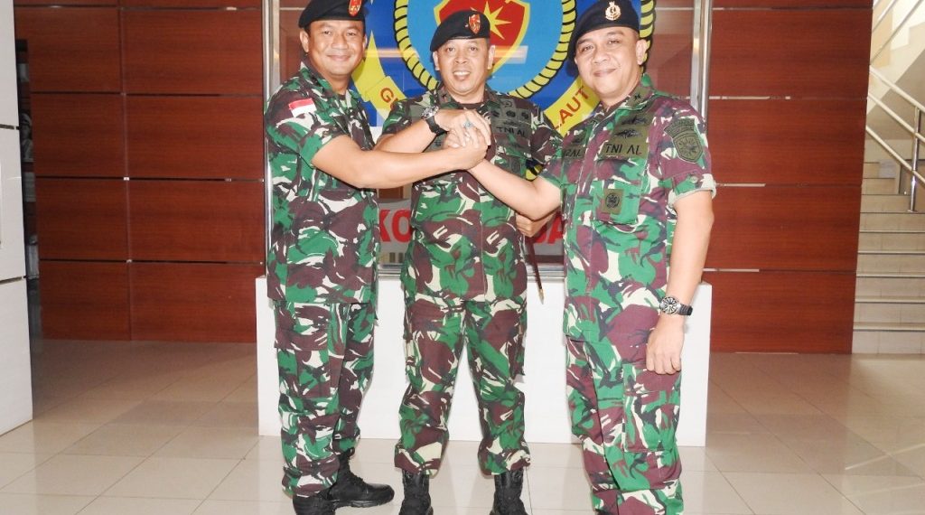 Danlanal Ranai Laksanakan Serah Terima Jabatan Asops Danguskamla Koarmada I