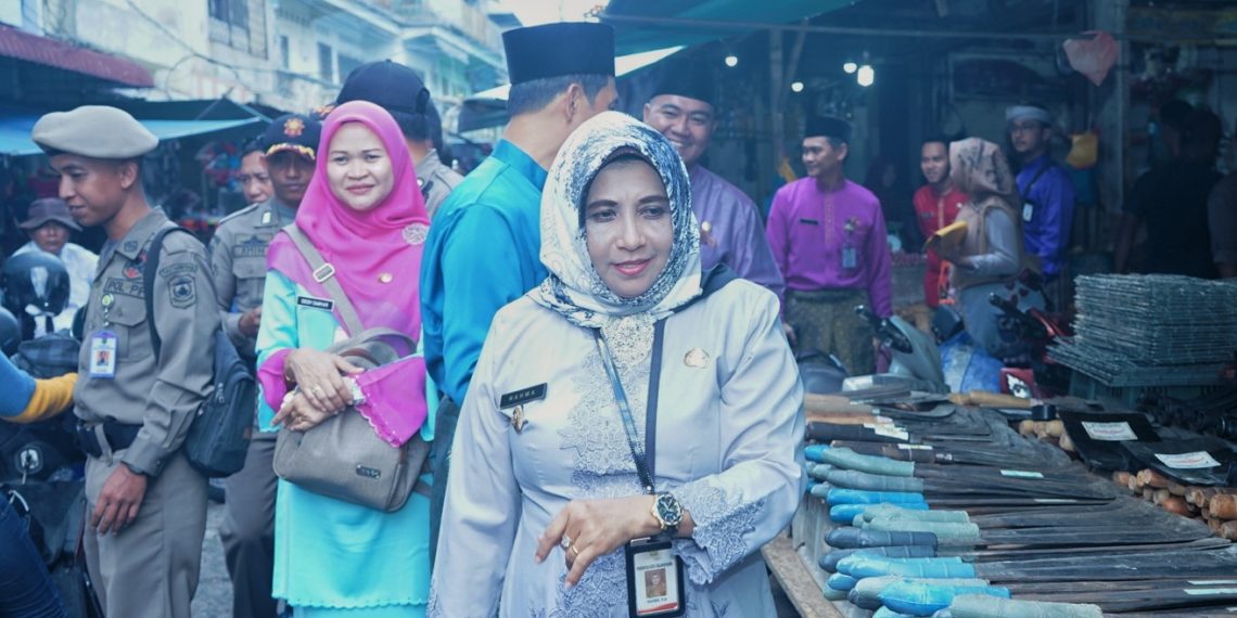 Pra-Revitalisasi Pasar, Rahma Tinjau Langsung Lokasi