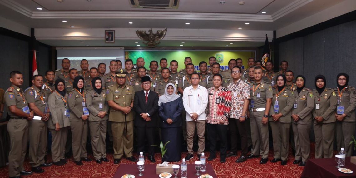 Pada Diklat Penghitungan Angka Kredit Rahma Harap Satpol PP Harus Lebih Profesional