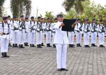 Wadanlantamal IV Pimpin Upacara Hari Kesaktian Pancasila