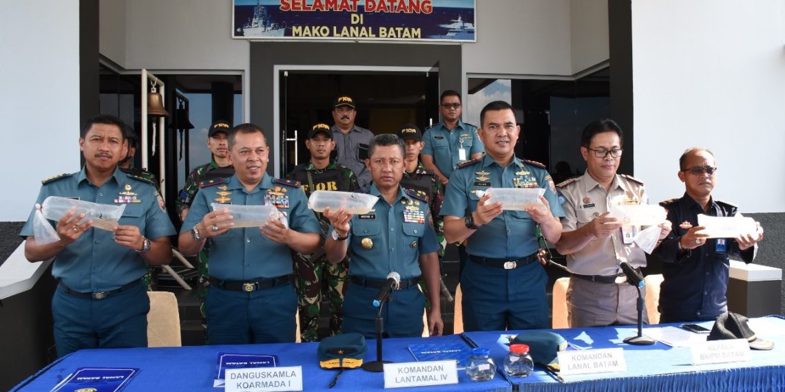 Tim Satgasgab F1QR Koarmada I Kembali Gagalkan Penyelundupan Baby Lobster Senilai 11,4 Miliar Rupiah