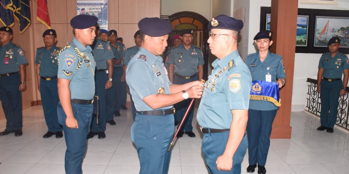 Letkol Laut (KH) Deni Resmi Jabat Kadiskum Lantamal IV
