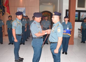 Letkol Laut (KH) Deni Resmi Jabat Kadiskum Lantamal IV