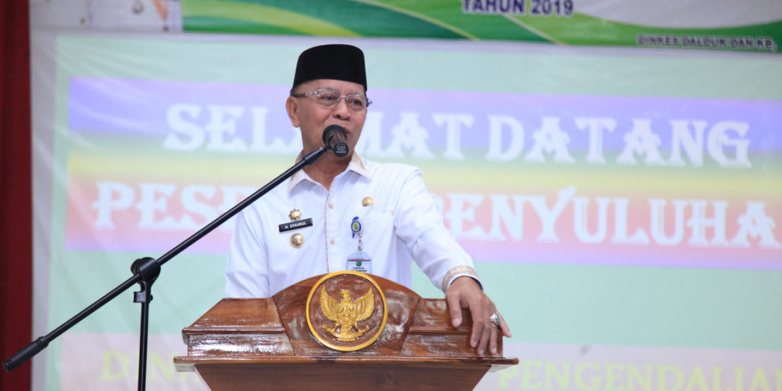 Buka Acara Penyuluhan Gema Cermat, Walikota Himbau Masyarakat Agar Cerdas Menggunakan Obat