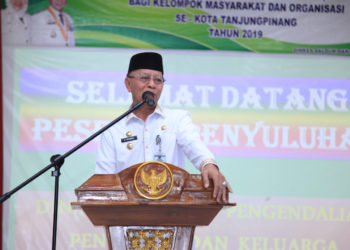 Buka Acara Penyuluhan Gema Cermat, Walikota Himbau Masyarakat Agar Cerdas Menggunakan Obat