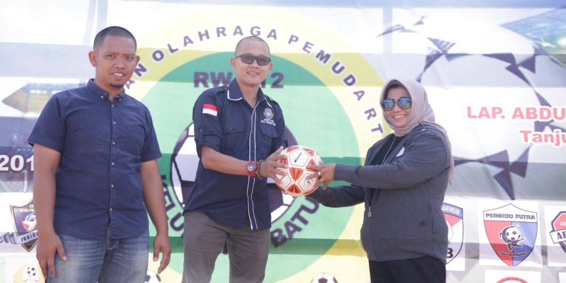 Buka Turnamen Sepak Bola U-12, Rahma Harap Generasi Muda Berprestasi di Bidang Olah Raga