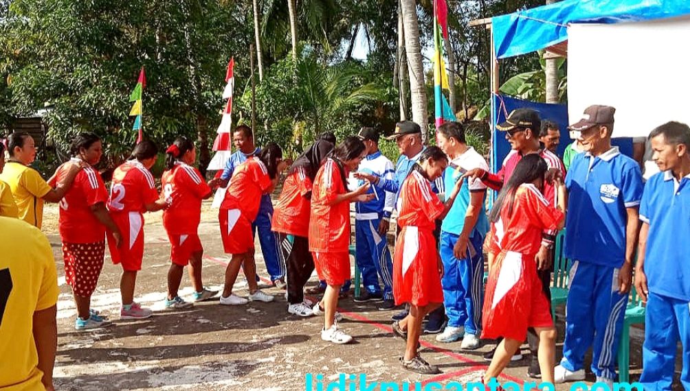 Tingkatkan Sinegritas Kekompakan Sesama Umat, Desa Cempa Gelar Kegiatan Permainan Rakyat