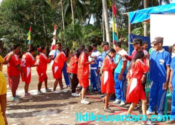 Tingkatkan Sinegritas Kekompakan Sesama Umat, Desa Cempa Gelar Kegiatan Permainan Rakyat