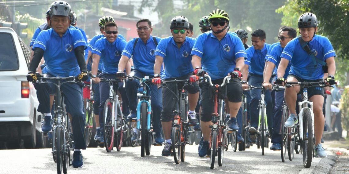 Gowes Sepeda Bersama Semarakkan AKS 2020