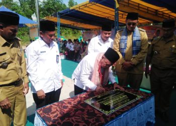 Kemenag Provinsi Kepri Resmikan Kantor KUA Kecamtan Bintan Pesisir di Hadiri Bupati Bintan