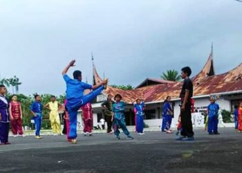 Hadapi PORPROV XVI 2020, Wushu Padang Pariaman Tingkatkan Latihan dan Persiapan