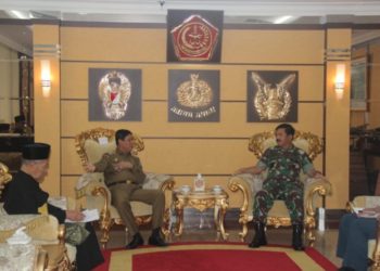 Plt Gubernur Kepri Isdianto dan LAM Kepri Gelar Kunjungan ke Panglima TNI Hadi Tjahjanto