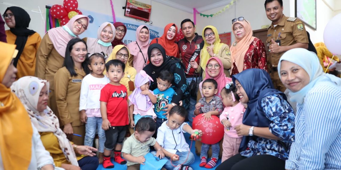 Kemeriahan Lomba PKK Kelurahan Melayu Kota Piring