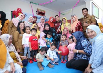 Kemeriahan Lomba PKK Kelurahan Melayu Kota Piring