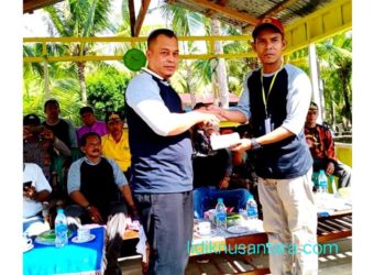 Pembukaan Centeng Cup V Desa Limbung oleh Wakil Bupati Lingga