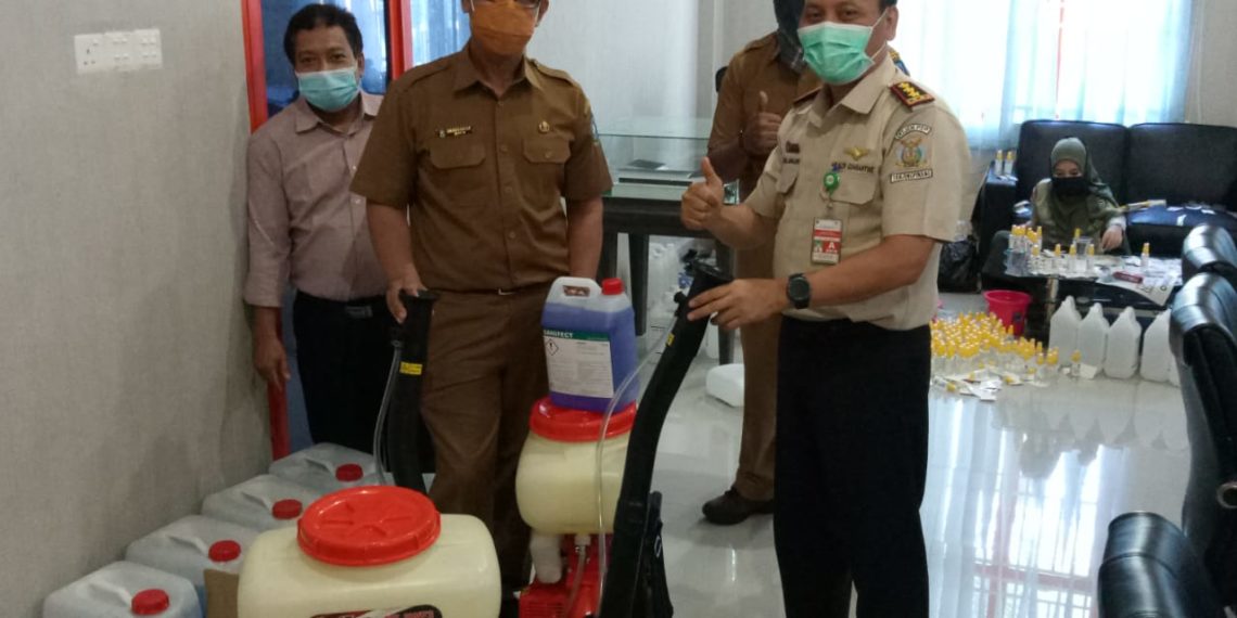 Gugus Tugas Covid-19 Kepri, Serahkan Bantuan Alkes ke KKP Tanjungpinang