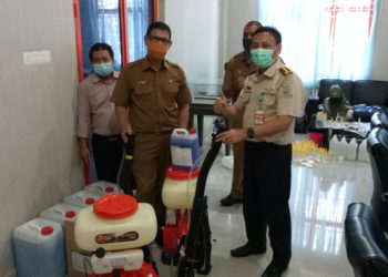 Gugus Tugas Covid-19 Kepri, Serahkan Bantuan Alkes ke KKP Tanjungpinang