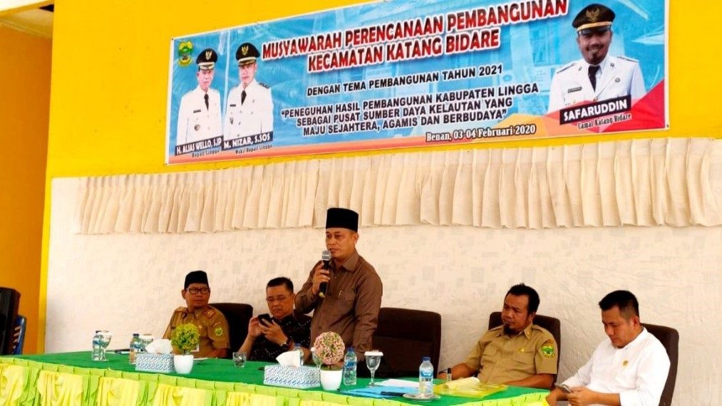 Musrenbang ke-2 Kecamatan Katang Bidare, Bidang Pariwisata Dikembangkan