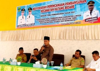 Musrenbang ke-2 Kecamatan Katang Bidare, Bidang Pariwisata Dikembangkan