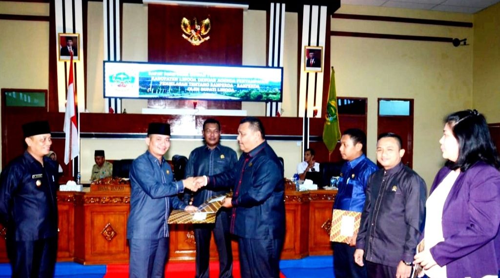 Pemkab Lingga Ajukan Tiga Ranperda di Rapat Paripurna DPRD 2020