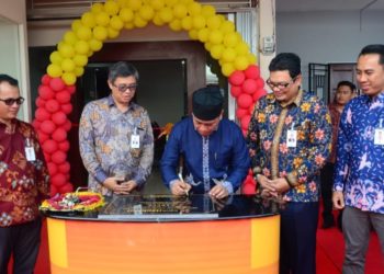 Pemkab Lingga Ucapkan Terima Kasih Atas Dibukanya Kantor Kas Bank Riau di Pancur